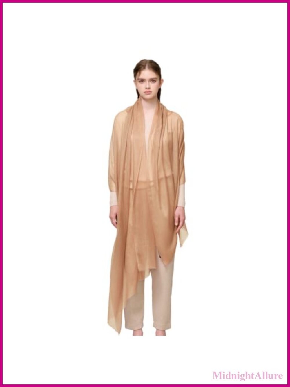 100% Pure Cashmere Shawl Wrap Oversized Feather-Light Scarf All Seasons